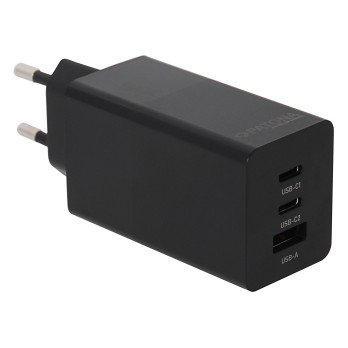 Ladetajs Barosanas padeve 65W 2xUSB-C/USB-A -PD 3.0