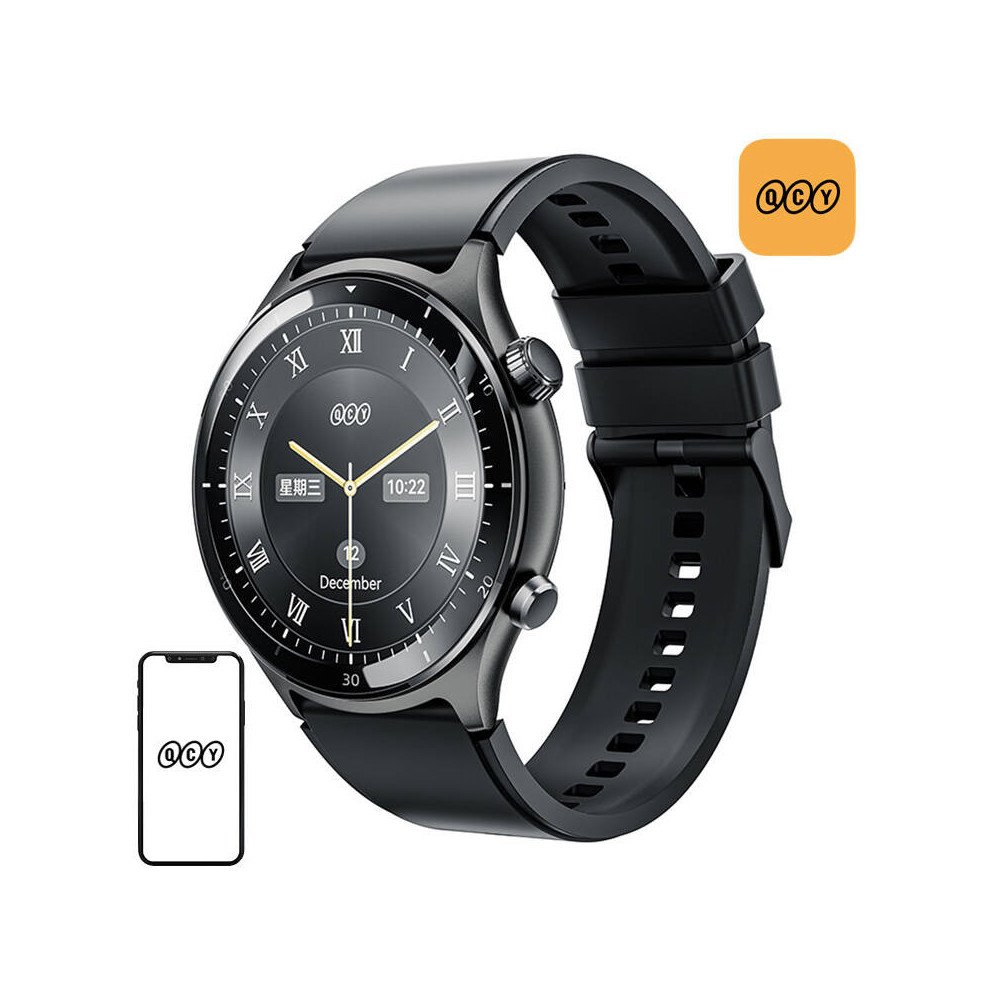 QCY S7 nutikell (must)