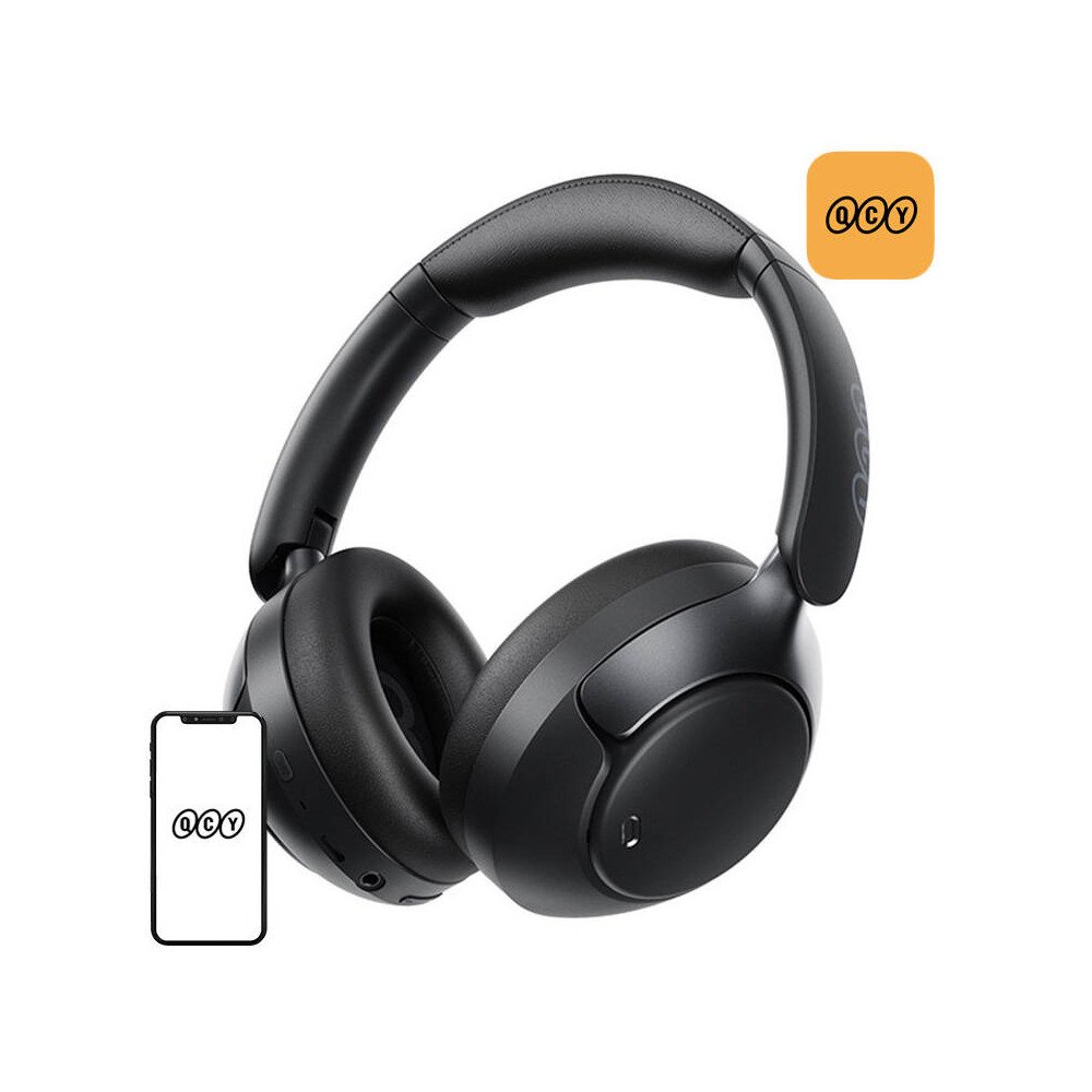 QCY H3 pro ANC langattomat kuulokkeet (musta)