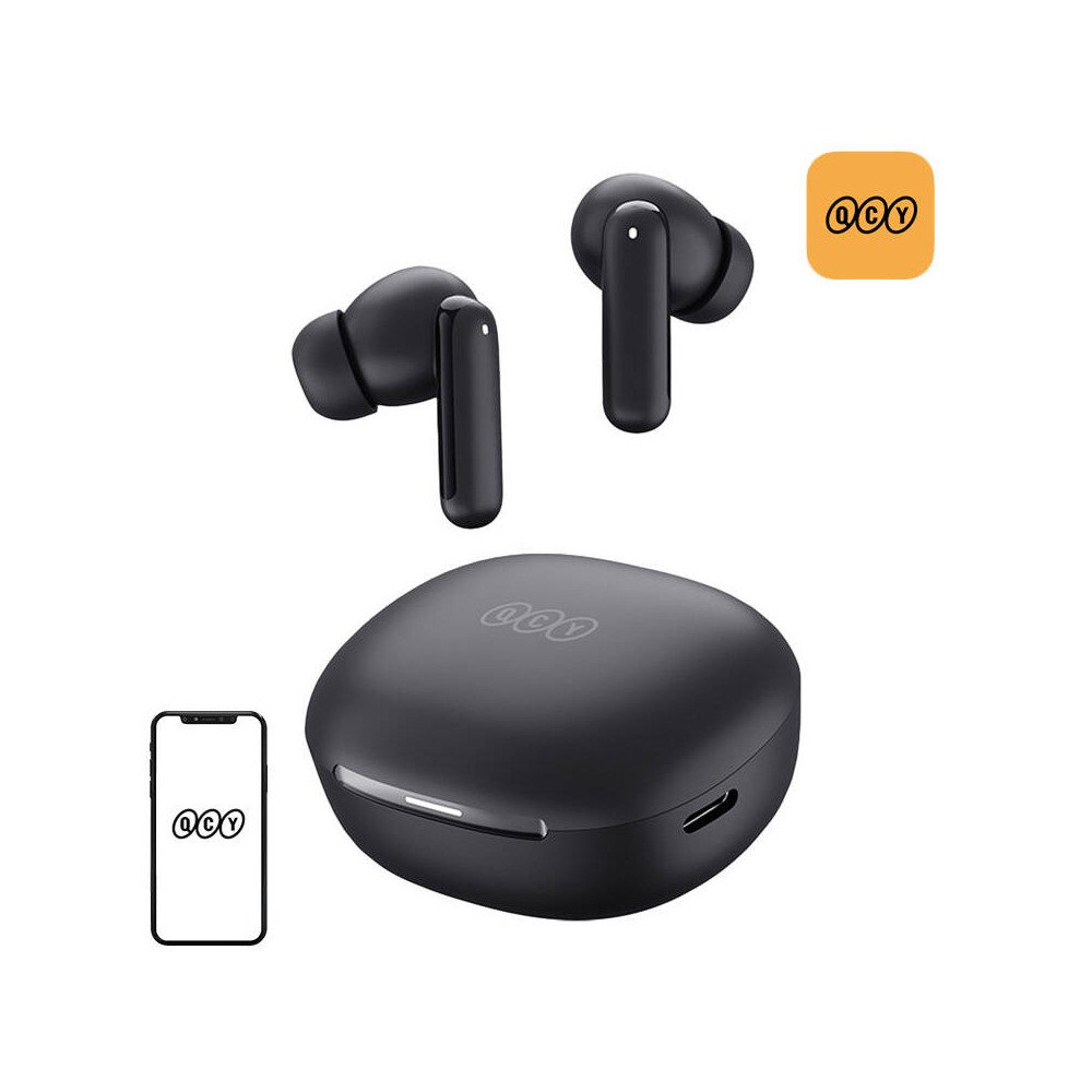 TWS QCY MeloBuds HT16 -kuulokkeet (mustat)