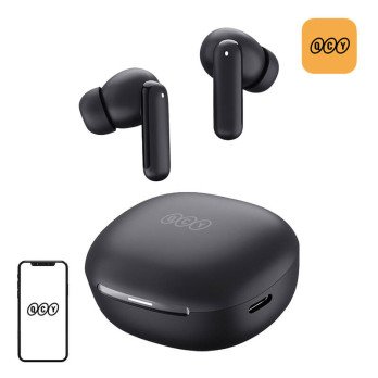 TWS QCY MeloBuds HT16 -kuulokkeet (mustat)