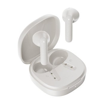 TWS QCY T41 ausines (baltos)