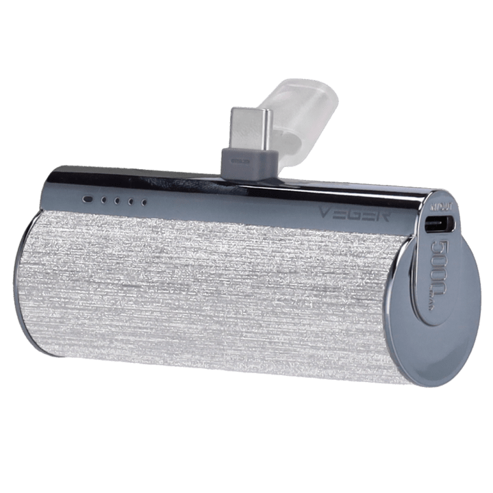 VEGER VG-W0573-S Power Bank 5000 mAh Grey