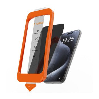 Torras Install Master karastatud klaas iPhone 16 Plus jaoks