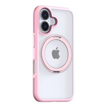 Torras Ostand R Fusion deklas, skirtas iPhone 16 (rozinis)