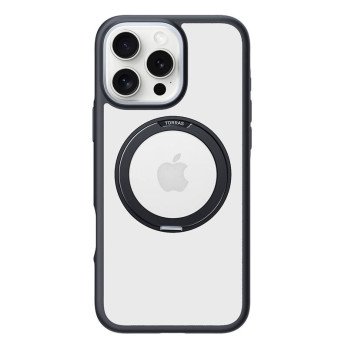 Torras Ostand R Fusion futralis iPhone 16 Pro (melns)