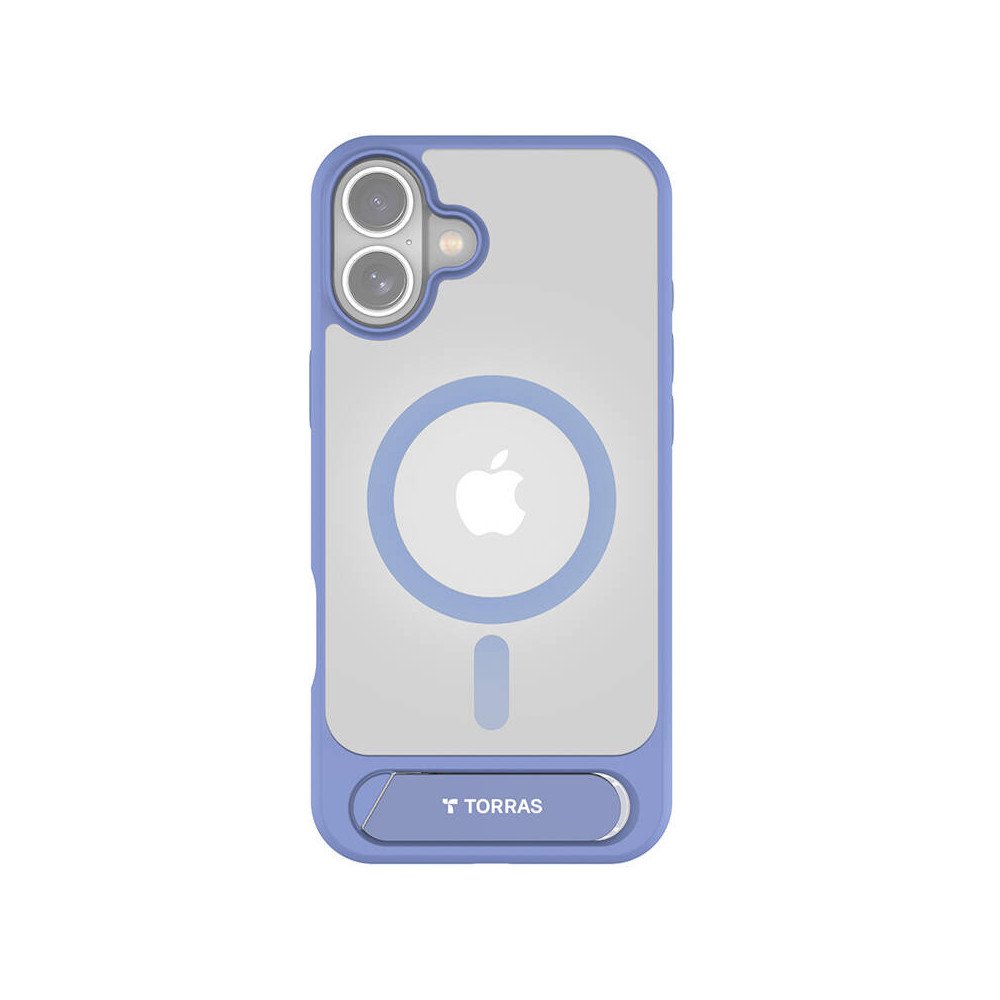 Torras Pstand Series Case for iPhone 16 (Blue)