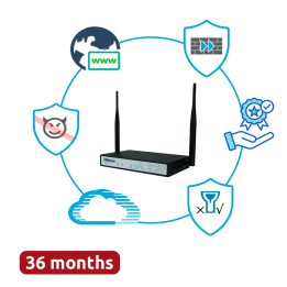 HILLSTONE HILL-A200W-PPRM-36 роутер 200Mbps