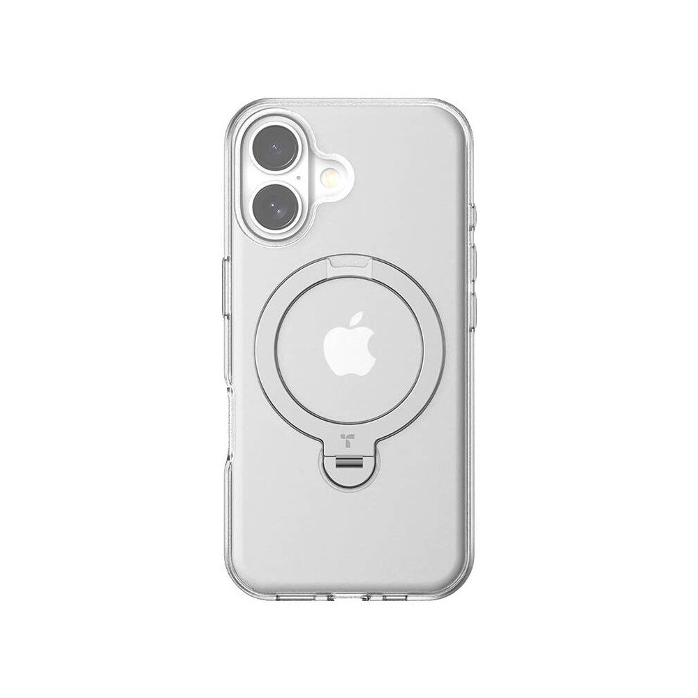 Torras Ostand Spin Case iPhone 16 Plus -puhelimelle (lapinakyva)