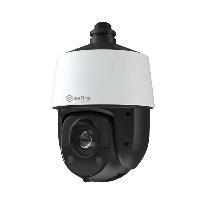 SAFIRE SMART SF-IPSD4025ITA-8E1 8MP IP/PoE Speed Dome PTZ Camera, 25x Optical Zoom, 150m IR, IP66