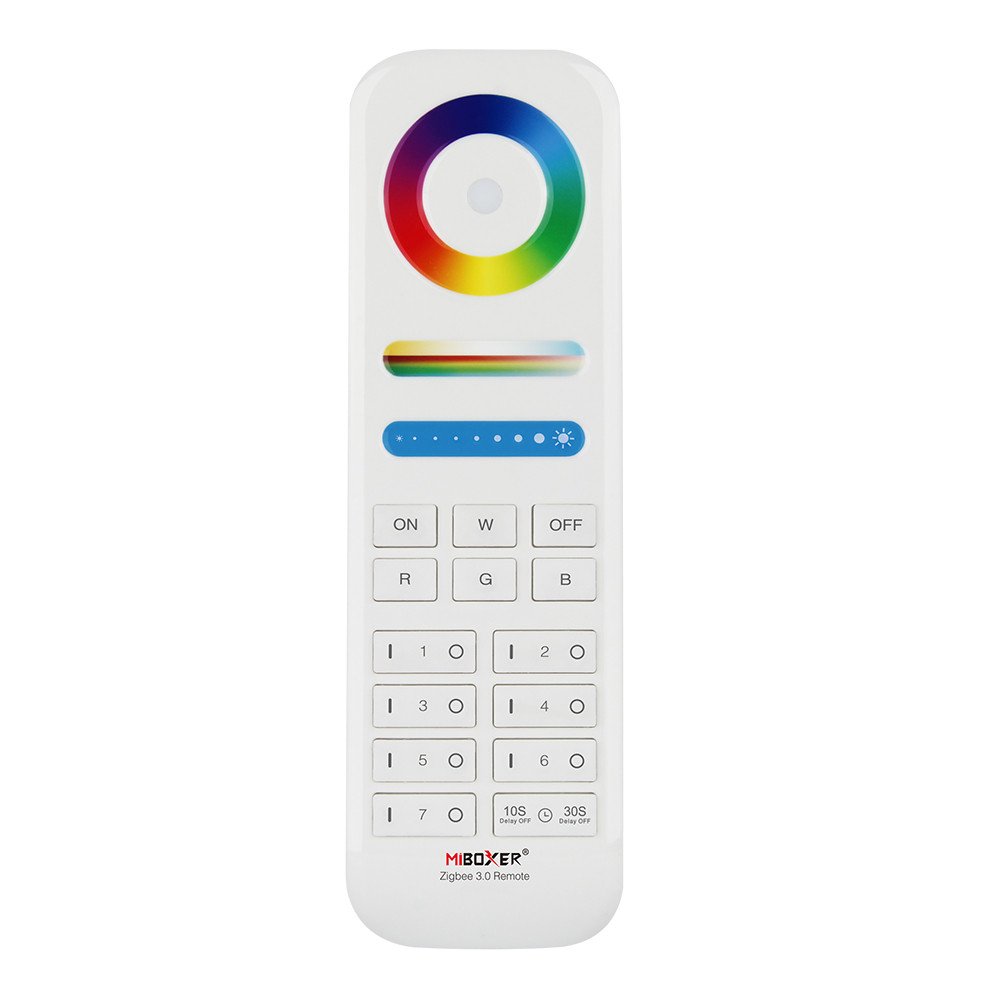 Yleiskaukosaadin MiBOXER 089Z, Zigbee 3.0, RGB+CCT, TUYA