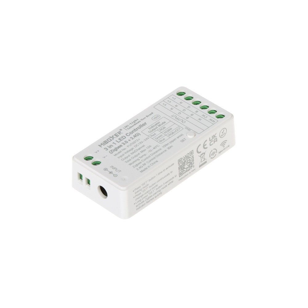 LED APSVIETIMO VALDIKLIS FUT037Z+ ZigBee, 2,4 GHz 12 ... 24 V DC MiBOXER / Mi-Light