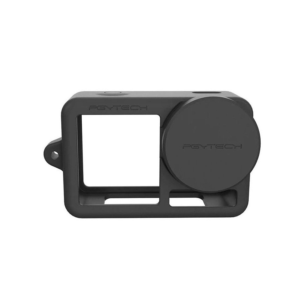 Silikoonkummist umbris PGYTECH OSMO Actioni jaoks (must)