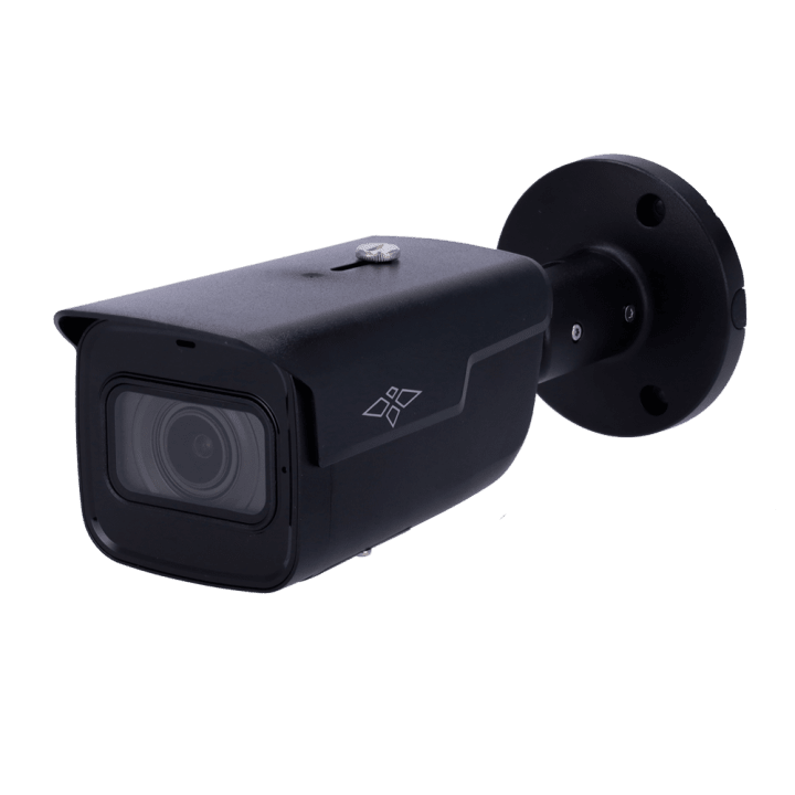 X-SECURITY XS-IPB830ZSWH-4P-AI-BLACK 4MP PoE Bullet kamera