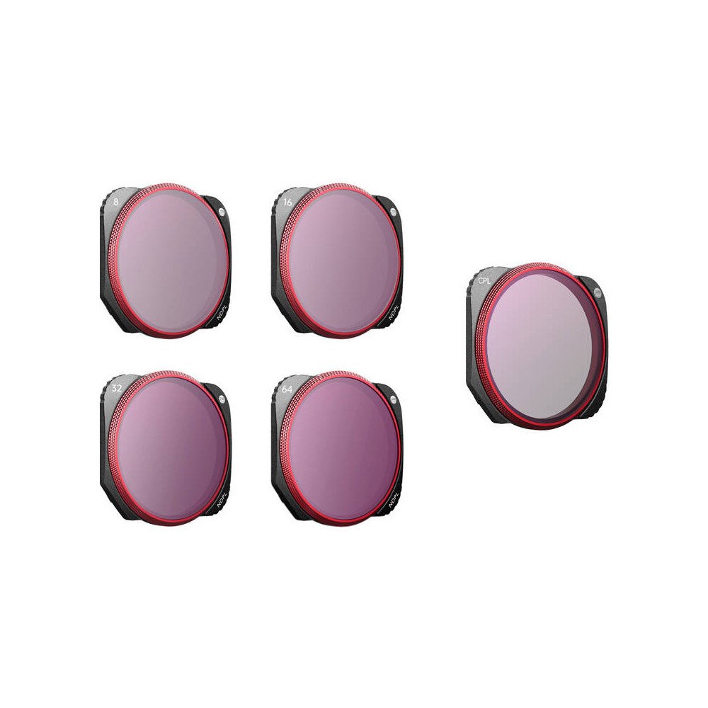 5 PGYTECH CPL+ ND-PL -suodattimen sarja (ND-PL 8/16/32/64) DJI Mavic 3 Classicille