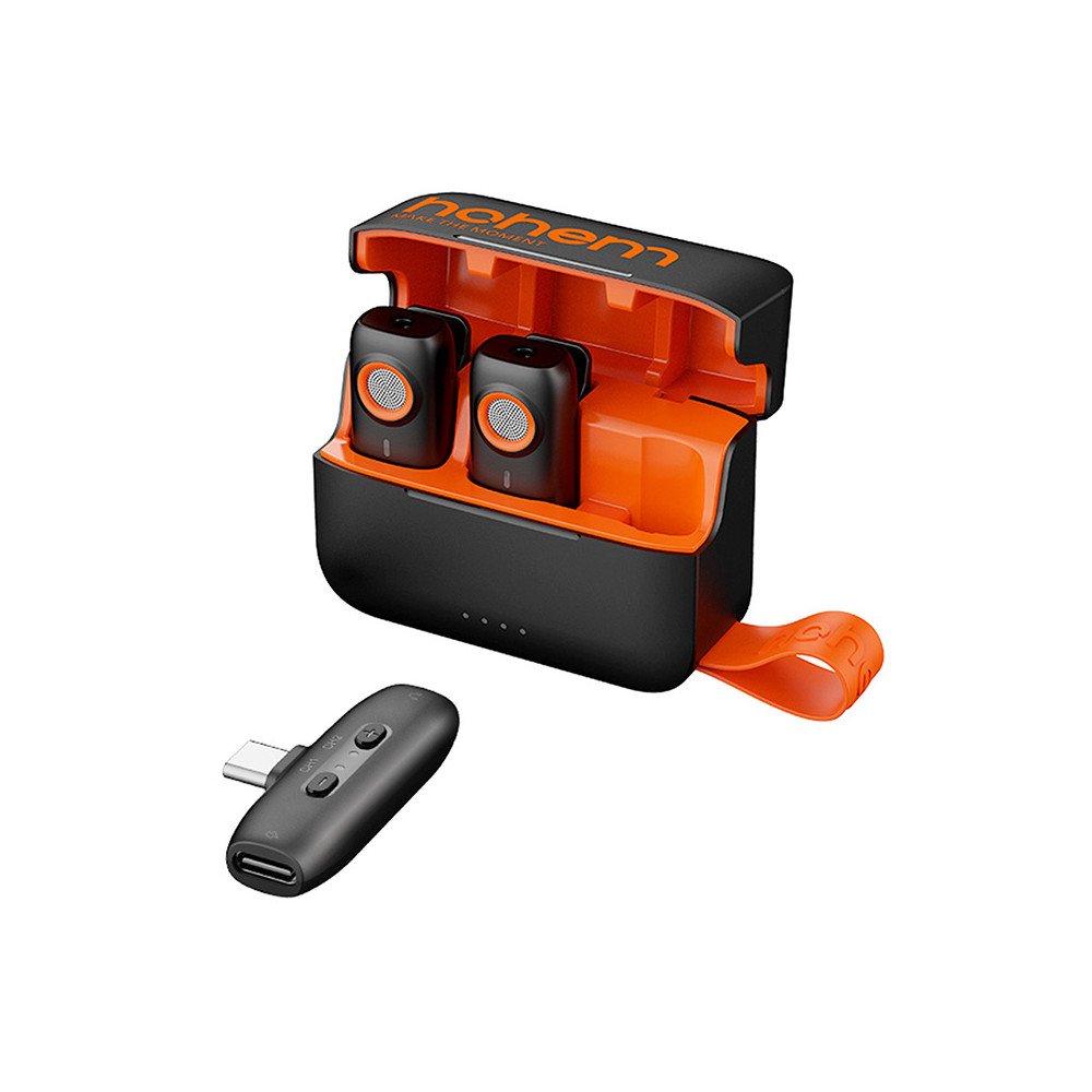 Microphone Hohem (2TX + 1RX +Charging Case )Type-C