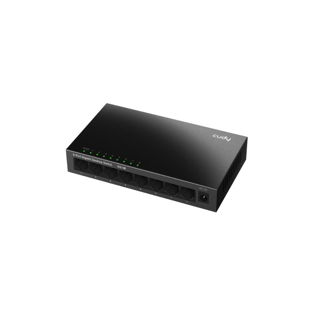 SWITCH GS108 8-PORTTIINEN CUDY