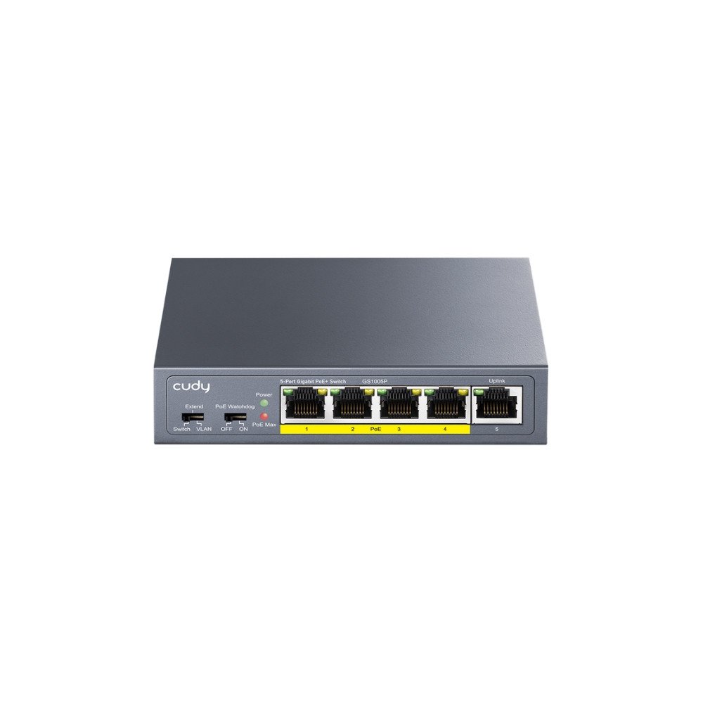 SWITCH POE GS1005P 4-PORT CUDY
