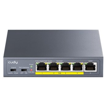 SWITCH POE GS1005P 4-PORT CUDY