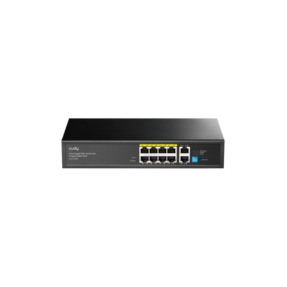 SWITCH POE GS1010PE 8-PORTTIINEN CUDY