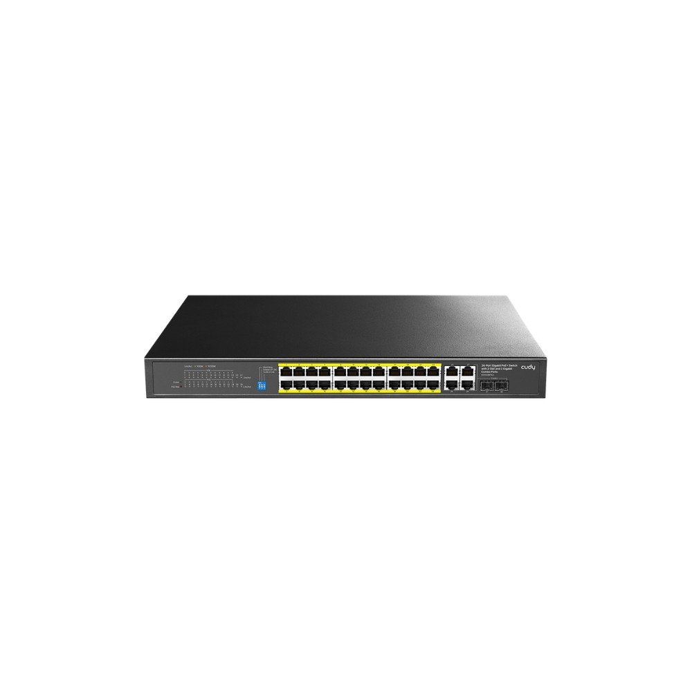 SWITCH POE GS2028PS4-300W 24-PORTTINEN SFP CUDY