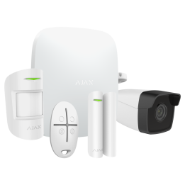 AJAX AJ-HUBKIT-W-CAM Smart Home Gateway White