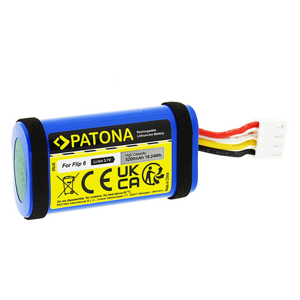 Baterija JBL Flip 6 5200mAh 3,7V Li-lon