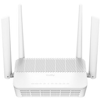 ROUTER WR3000H Wi-Fi 6 2,4 GHz, 5 GHz 574 Mbps + 2402 Mbps CUDY