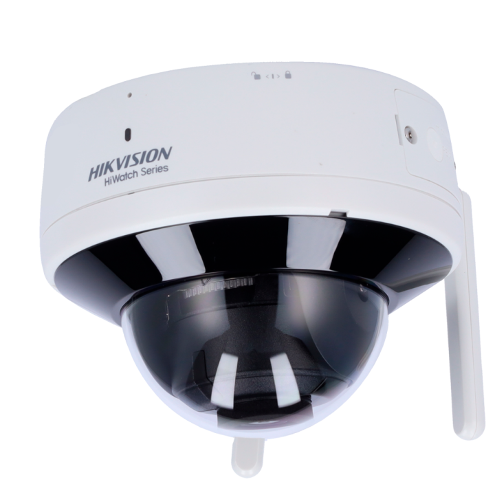 HIWATCH HWI-D222H-DW IP/PoE Dome Camera with Wi-Fi, 2.8mm, 30m IR, Built-in Mic