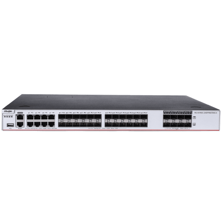 RUIJIE RG-S5760C-24SFP/8GT8XS-X Управляемый L3 коммутатор 10GbE