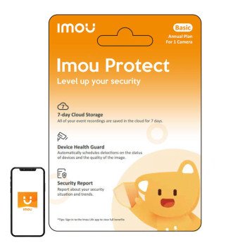 IMOU Protect Basic dovanu kortele (metinis planas)