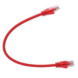 SAFIRE UTP6-H-03R Cat6 U/UTP Solid Bare Copper Patch Cable, Grey, 3m