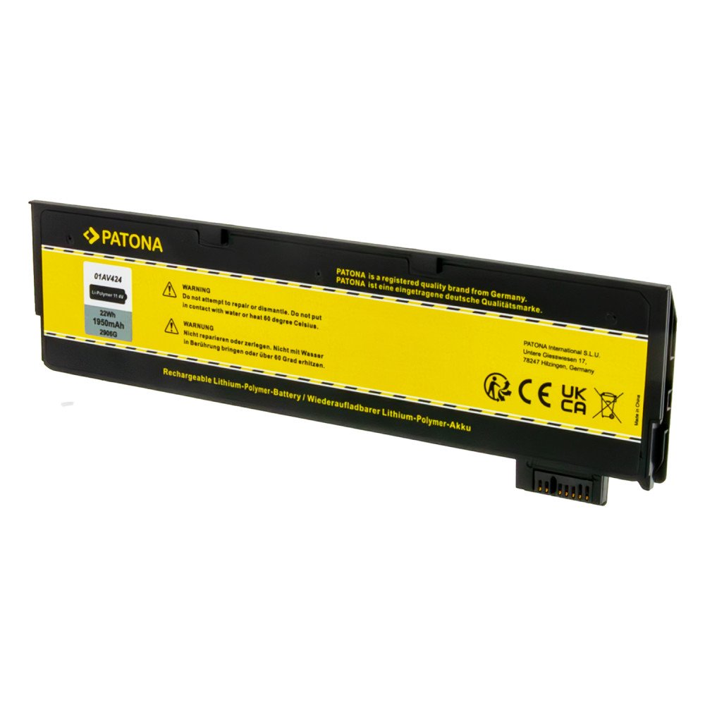 Akumulators Lenovo Thinkpad T570/A475 1950mAh Li-Pol 11,4V 01AV424