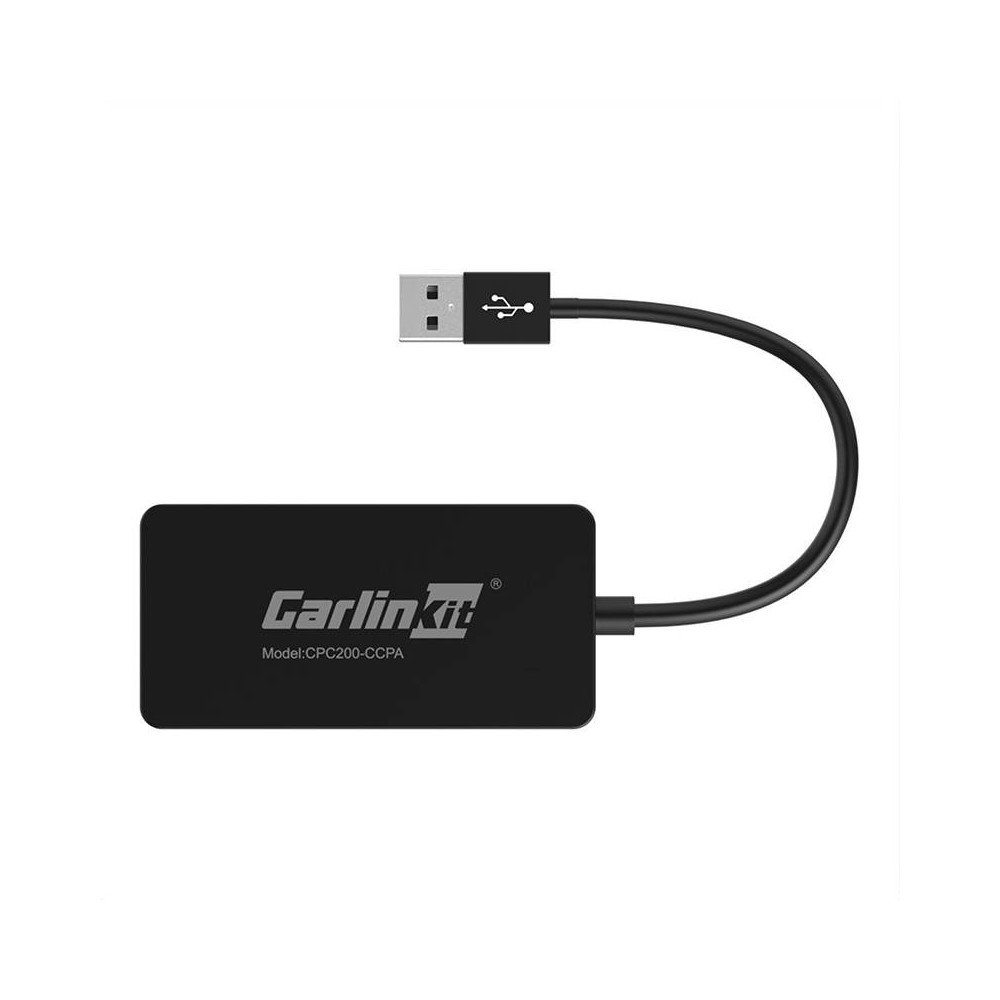 Carlinkit CCPA langaton sovitin Apple Carplay/Android Auto (musta)