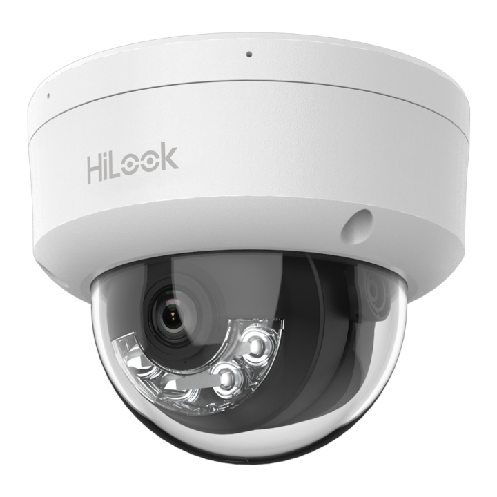 HIKVISION IPC-D140HA-LUC(4mm) 4MP Dome IP Camera with PoE, IR, and Audio