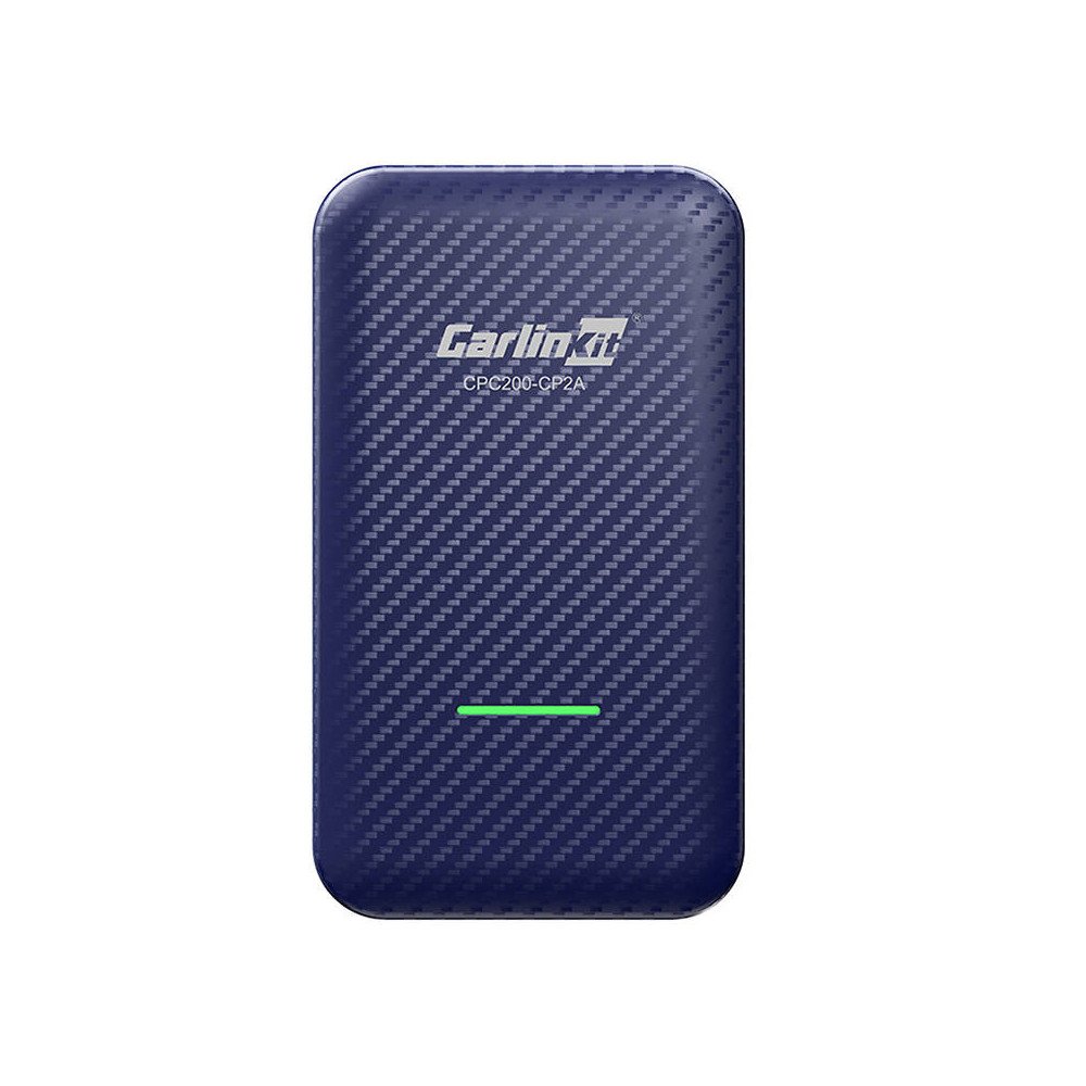 Carlinkit CP2A bezvadu adapteris Apple Carplay/Android Auto (zils)