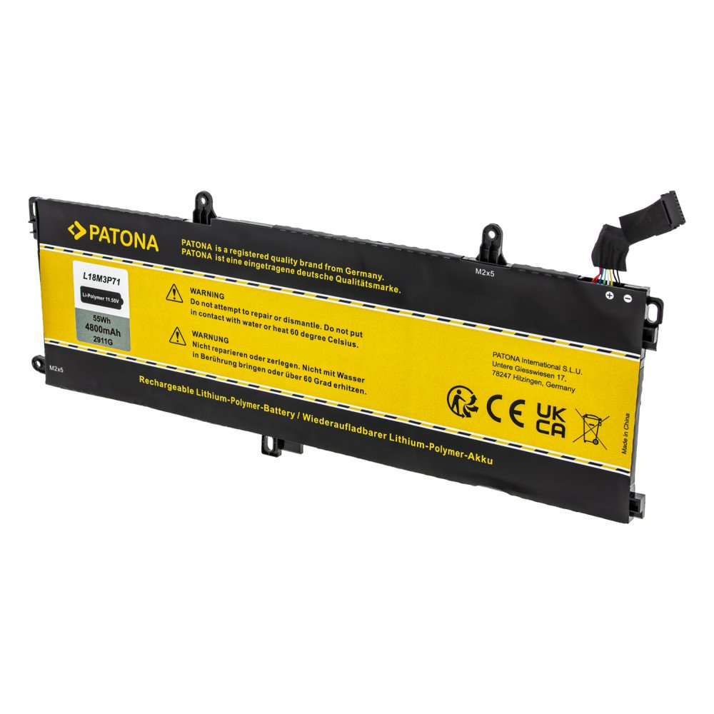 Akku Lenovo Thinkpad P53S/T590 4800mAh Li-Pol 11,55V L18M3P71