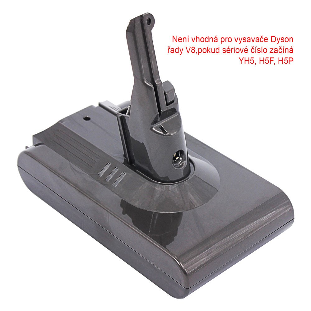 Akku Dyson SV10/V8 4000mAh, Li-lon 21.6V PREMIUM