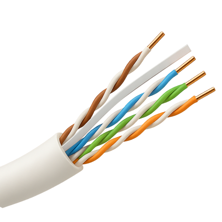 SAFIRE UTP6-1000-BC-H-Dca Cat6 U/UTP LSZH Bulk Cable 1000m Blue