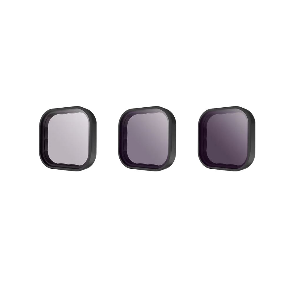 Telesin 8/16/32 ND filter set for GoPro Hero 9 / Hero 10 / Hero 11 / Hero 12 / Mini (GP-FLT-902)