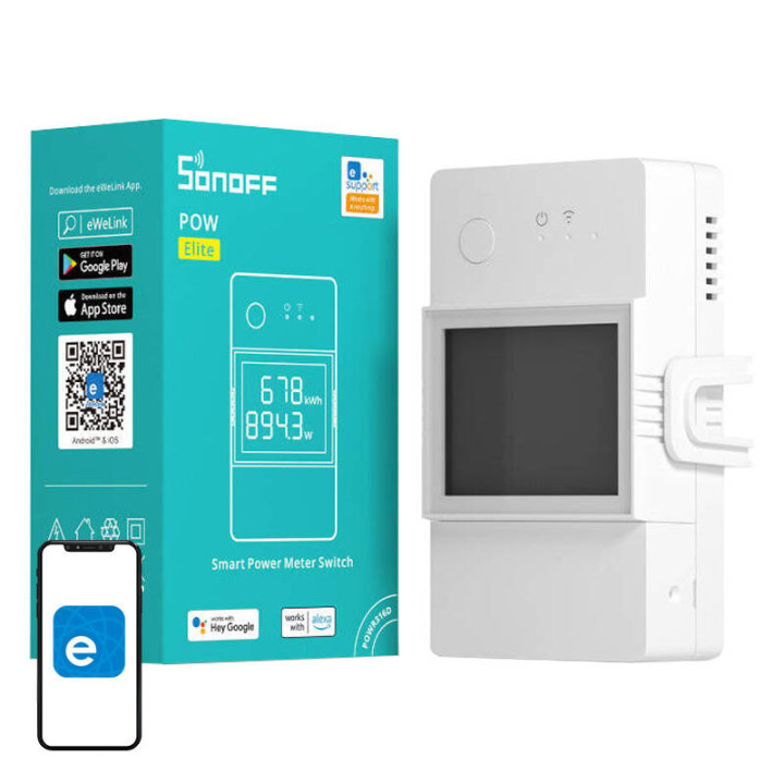 Подключение Wi-Fi с возможностью использования Sonoff POWR316D POW Elite