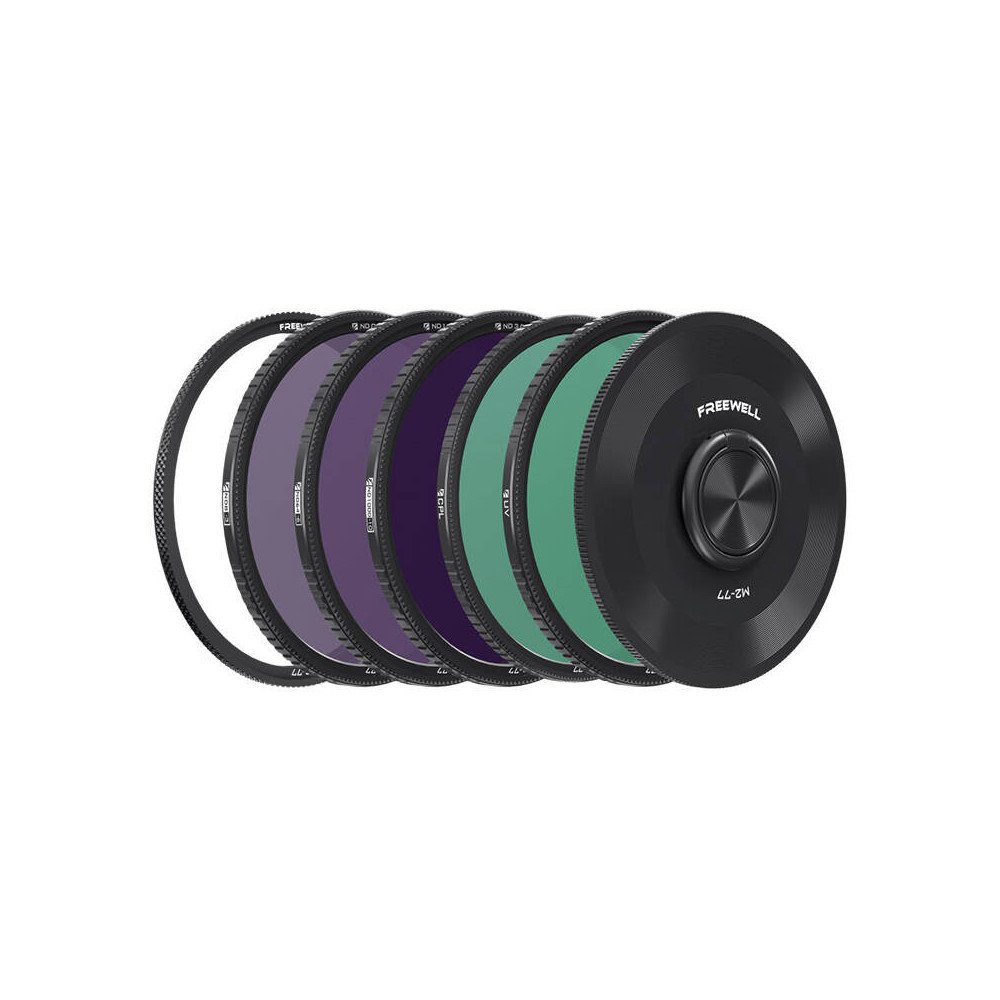 Penkiu filtru rinkinys Freewell M2 Series Quick Swap 77mm