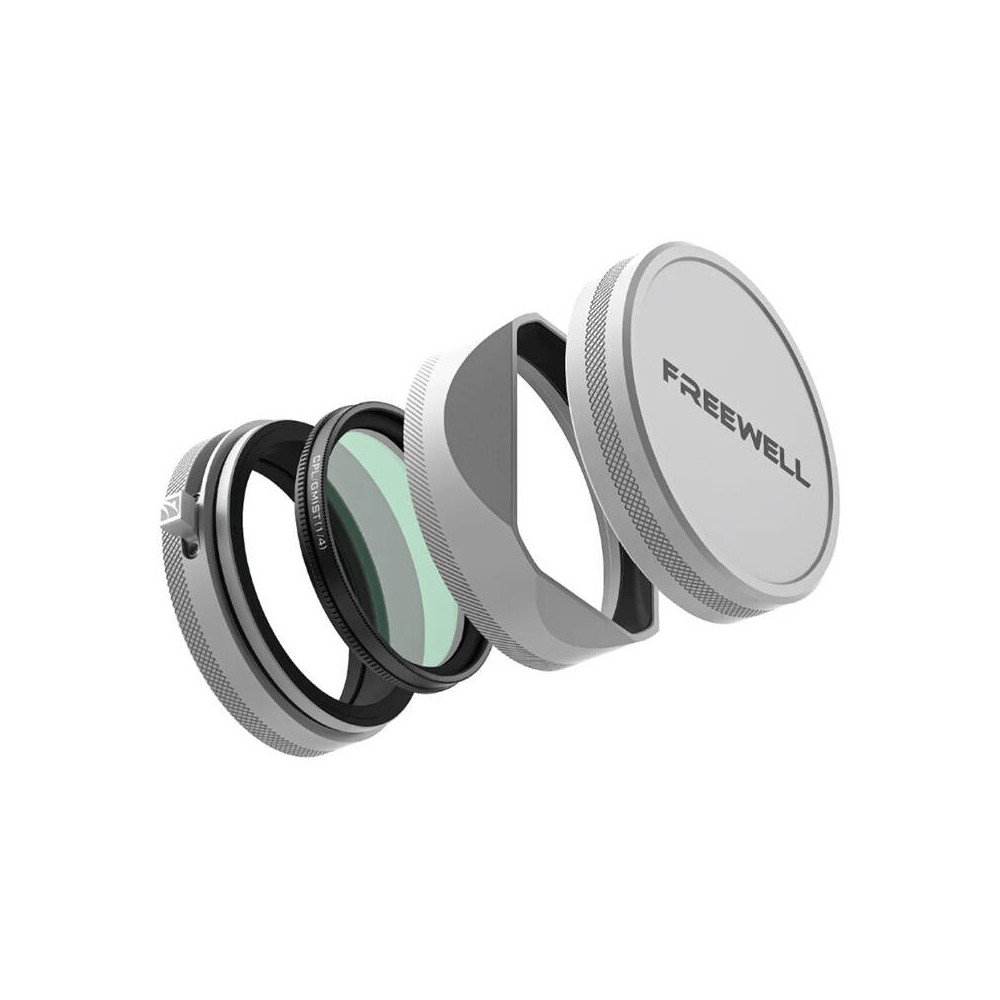 Freewell FujiX100 filter set with lens hood (silver)