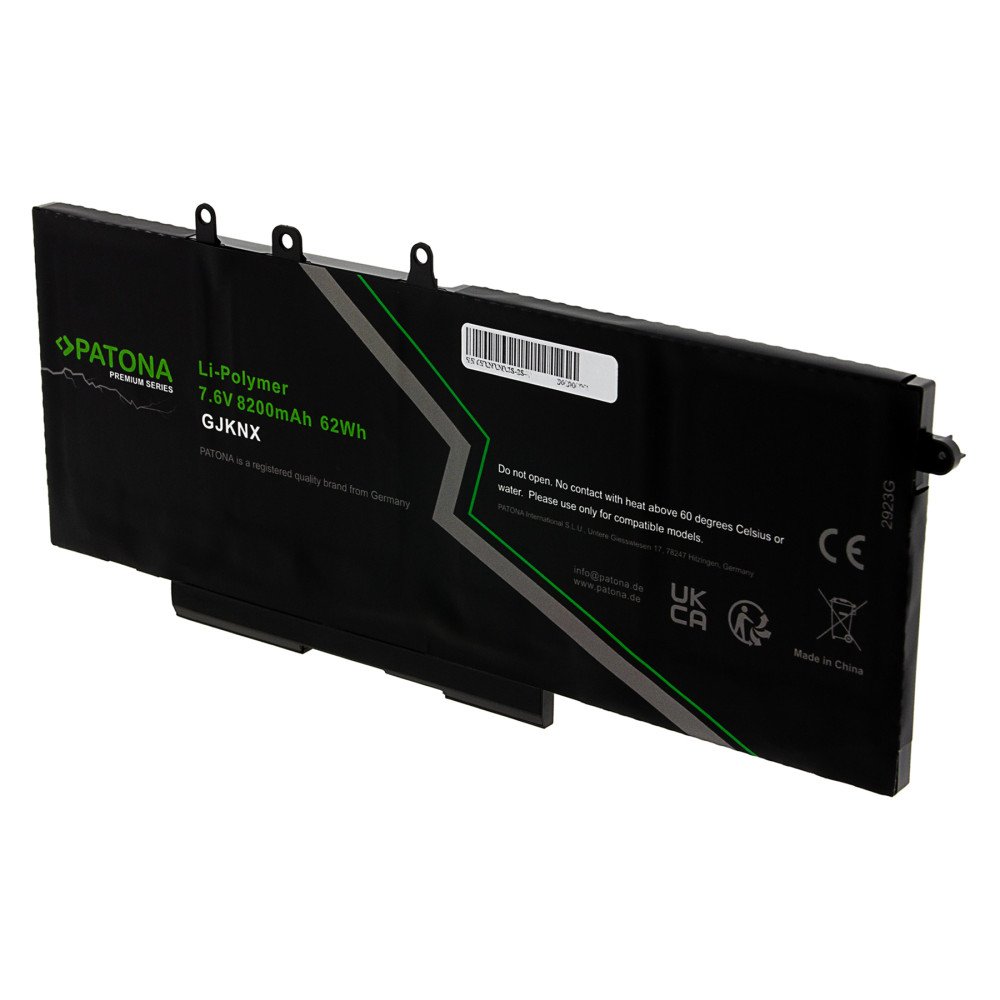 Battery DELL E5280/E5480E5580 8200mAh Li-Pol 7,6V GJKNX / 3DDDG Premium