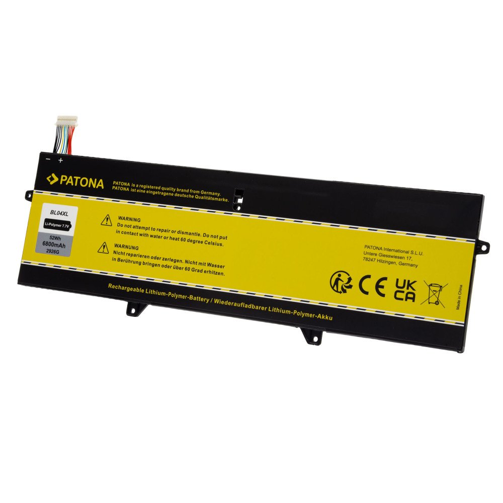 Akumulators HP EliteBook x360 1040 G5/G6 6800mAh Li-Pol 7,7V BL04XL