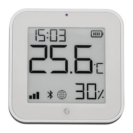 Shelly BLU H&T Display ZB Temperature and Humidity Sensor (White)
