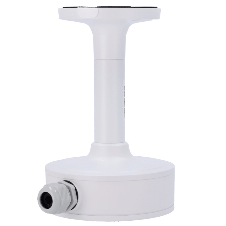 SAFIRE SMART SF-CB-0303+0812 lauko oro sąlygoms atsparus fotoaparato korpuso laikiklis, IP66, aliuminis, baltas