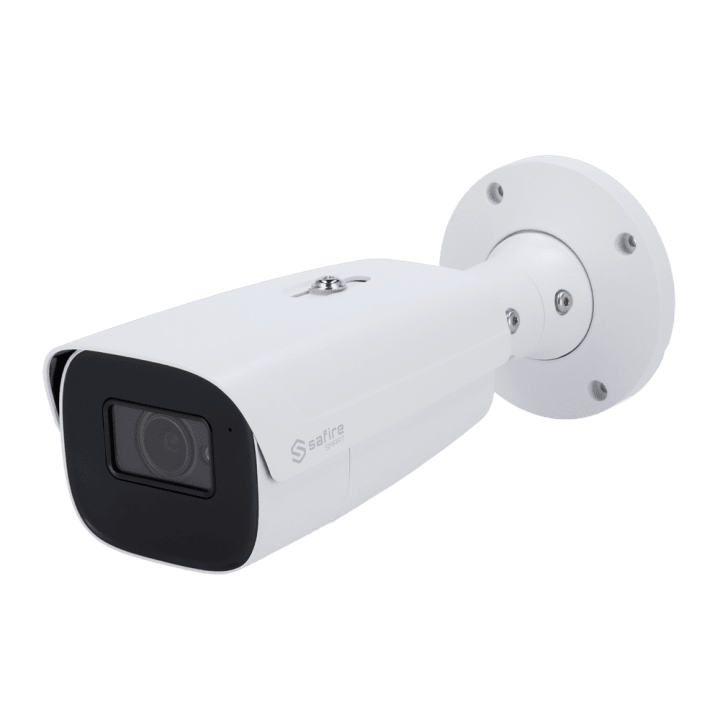 SAFIRE SMART SF-IPB585ZA-4LPR-0832V2 4MP IP/PoE Bullet Camera with IR 100m, Wi-Fi, IP67