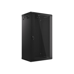 Lanberg :: Rack Cabinet 19” Sienas stiprinājums 22U/600X450 (plakans iepakojums) V2 Black LANBERG