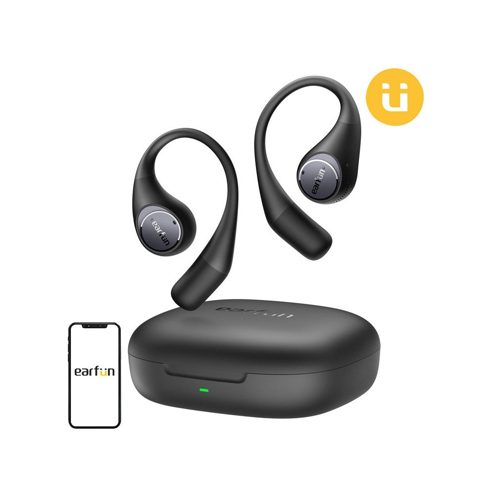 Earfun Open Jump -kuulokkeet (musta)